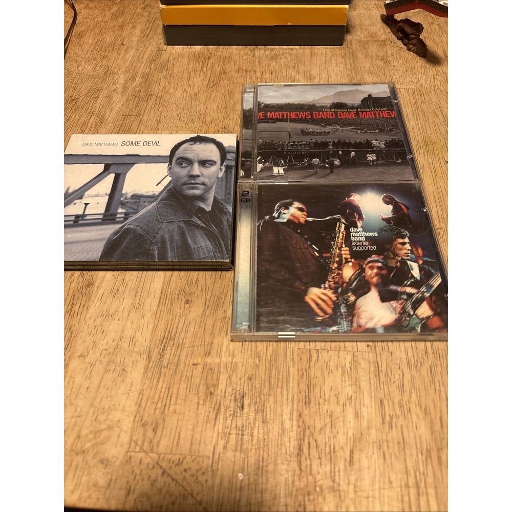 Dave Matthews Band CD Lot Some Devil Live at Folsom Field Listener Supported